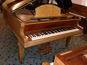 STECK  overstrung ROLLER grand 5ft 6" mohogany good con can deliver £650buy now