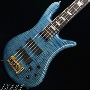 Spector Euro 5 LX (Bahama Blue Gloss) New  w/ Semi hard case
