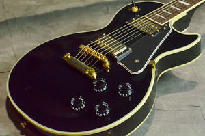 Epiphone  Les Paul Custom Ebony Free Shipping from Japan