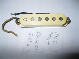 Vintage 1962 FENDER Stratocaster BRIDGE Pickup + cover, screws & grommets
