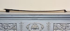 vintage cello bow 4/4 sterling silver 925 Stamped "W.E, Hill and Sons"