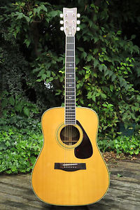 YAMAHA L-8, 1977, EX Condition All-Solid Vintage Japanese Guitar w/SHC