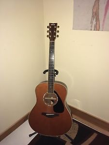 Older Yamaha LL6T Guitair With Ghs A137 Soundhole Mic, End Pin Plug.