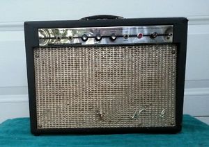 1964 NATIONAL Valco N 6416T  2 x 8"  Class A Tube Guitar amp amplifier Supro USA