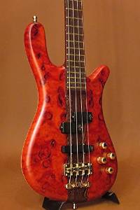 Free Shipping Warwick Custom Shop Streamer Stage 1 4st "Quilted Eucalyptus"