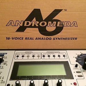 Alesis Andromeda A6 16 voice analogue synth + waterproof & corrosion proof case