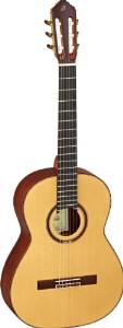 Ortega Guitars M8CS Custom Master Selection Nylon 6-String Guitar with Solid Spruce Top, Solid Rosewood Body