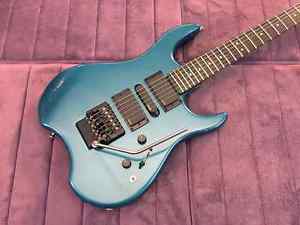 Rare Vintage USA-Built Blue Steinberger GS7TA Guitar - Set-Up by Jeff Babicz!