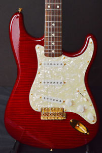 Fender Custom Shop Custom Flame Maple Top Stratocaster J.W.Black 1997 Used