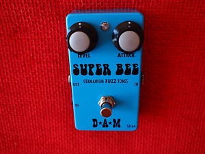 D*A*M Super Bee Fuzz 66 Germanium Pedal Guitar DAM