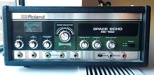 Roland RE-150 Space Echo Tape Delay Guitar Effect Pedal Excellent Condition