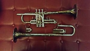 Yamaha YTR-9610S Series Eb/D Trumpet  Silver