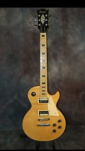 Vintage 1970s Conrad Les Paul Maple/Blonde/Zebra Pickups/OHSC