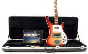 2012 Rickenbacker Model 4003 Stereo Bass Guitar - Fireglo w/ OHSC