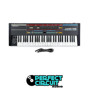 Roland Juno 106 Analog Synth SYNTHESIZER - VINTAGE - PERFECT CIRCUIT - SERVICED!