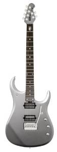 Ernie Ball Music Man 660-PS-22-00-BB-CR 6-String Petrucci Electric Guitar, Platinum Silver