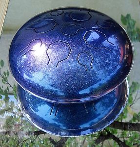 Double VibeDrum - Stardust - Zinc Plated - Premium - Steel Tongue Drum - handpan