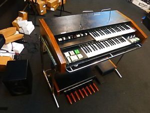 HAMMOND X5 18150K PORTABLE DRAWBAR ORGAN KEYBOARD SEMI-RESTORED RARE CLASSIC