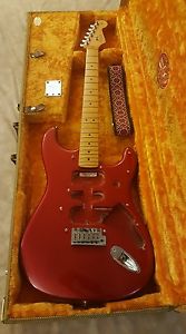 2004 Fender American Standard Strat BODY HARDWARE NECK + TUNERS + 50th Anny case