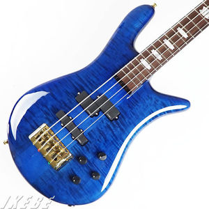 Spector Euro 4 LX (Blue Black Stain Gloss) New  w/ Semi hard case