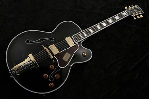 Free Shipping Used Gibson Custom Shop L-5 CES 2015 Ebony Electric Guitar