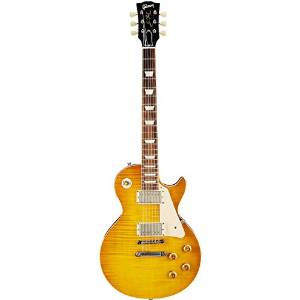 Gibson Custom Shop LPR93VOLBNH1 1959 Les Paul Reissue VOS-2013 Electric Guitar, Lemonburst
