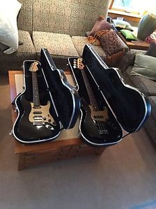 Fender 50th Anniversary American Deluxe Stratocaster & Matching Jazz Bass