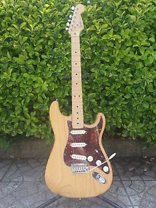 1991 Fender Stratocaster Natural Ash Made in USA Standard Amazing Guitar