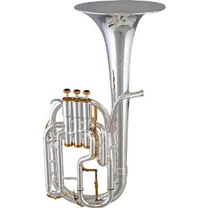 Besson BE2050 Prestige Series Eb Tenor Horn Silver (Silver)