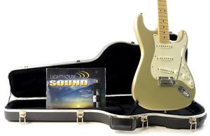2006 Fender American Stratocaster Electric Guitar - Shoreline Gold w/OHSC