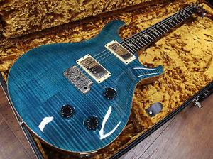 PRS Custom22 10 Top Blue Matteo 2007 Used w / Genuine Hard case