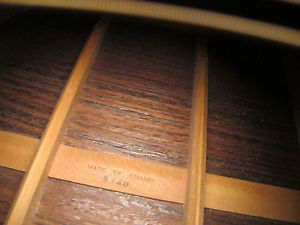 ♫ YAMAKI N 140 (DAION)  JAPAN Dreadnought. Indian rosewood. Top quality. (D41)