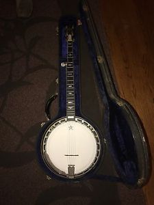 Vintage 1975 Gibson RB-250 Mastertone Banjo w/Keith Tuners hsc