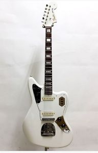 Fender Artist FSR Jaguar Ken Custom Arctic White w/soft case Free shipping #Q237