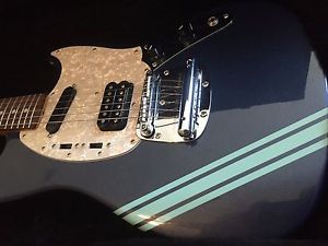 Fender Kurt Cobain Mustang Lake Placid Blue with Stripe