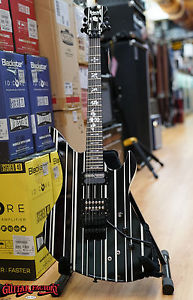 Schecter Synyster Gates Signature Model Custom-S Black with White Pinstripes NEW