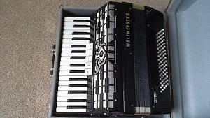 WELTMEISTER CORDAL 80 Bass Brand New Black Accordion