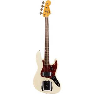 Fender Custom Shop 1960 Journeyman Relic Jazz Bass, Rosewood, Aged Olympic White