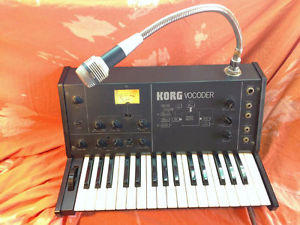 TASTIERA VOCODER KORG VC-10 FUNZIONANTE MICROFONO Keyboard vintage sintetizzator