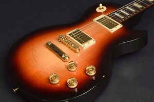 Gibson USA LesPaul Studio Fire Burst Used Electric Guitar Free Shipping EMS