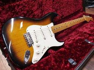 Fender Stratocaster American Vintage Sunburst Alder Body Used Electric Guitar