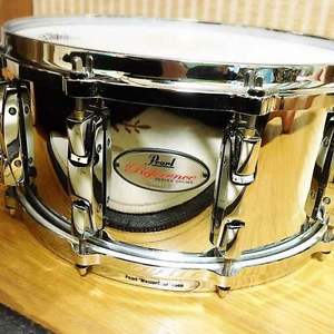 Used! PEARL Reference Series RFS1465 Cast Steel Snare Drum 14"x6.5