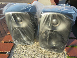 TWO GENELEC 4020B ACTIVE LOUDSPEAKERS. BRAND NEW & SEALED.