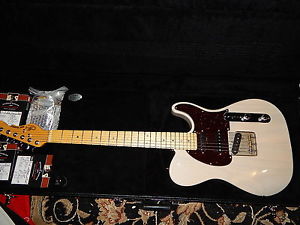 G & L Asat Classic S Custom Shop PUs Trans White, Excellent! USA Telecaster