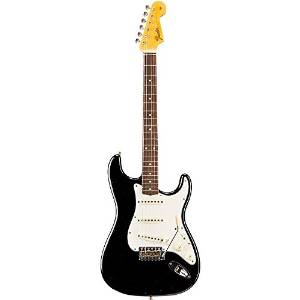 Fender Custom Shop Postmodern Journeyman Relic Stratocaster Rosewood Fingerboard Electric Guitar Black (Black)