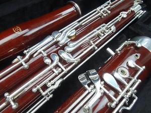 Beautiful Fox Renard Artist Model 220 Wood Bassoon, Recent Production, High D+E