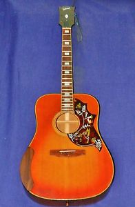 Vintage 1971 GIBSON HUMMINGBIRD Acoustic, Needs R & R, OCBC!