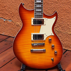 Reverend Sensei HB FM - Faded Burst w/ Hardshell Teardrop Two Tone Case