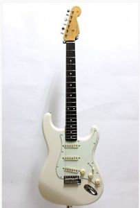 Fender Japan Exclusive Classic 60s Strat Vintage White w/soft case F/S #Q228