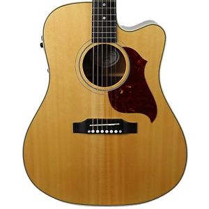 2007 GIBSON SONGWRITER DELUXE EC OVANGKOL ACOUSTIC ELECTRIC GUITAR NATURAL